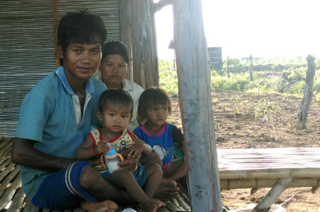 Help us build a well for Vong's village.